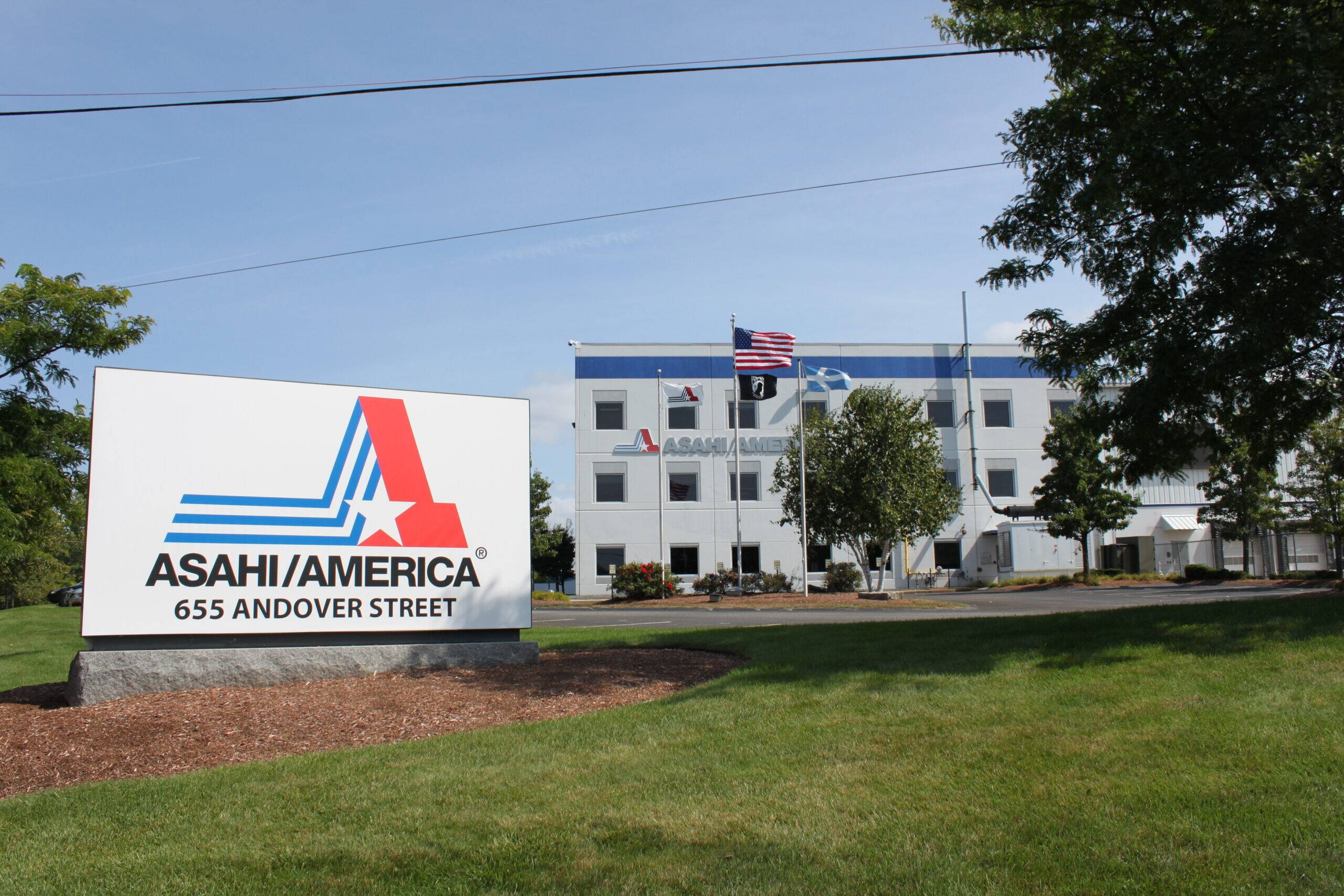 Asahi/America Lawrence, Massachusetts Corporate Headquarters and Manufacturing Facility.